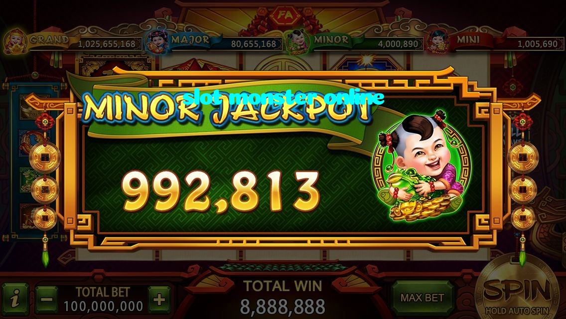 slot monster online casino presented on mobile device in Pakistan with slots and live games