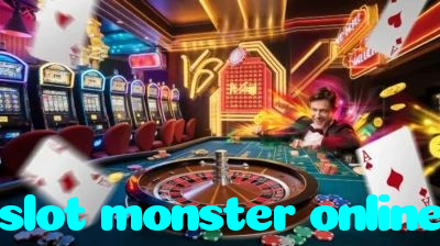 slot monster online casino presented on mobile device in Pakistan with slots and live games